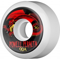 Powell Peralta Oval Dragon 56mm 90a - White