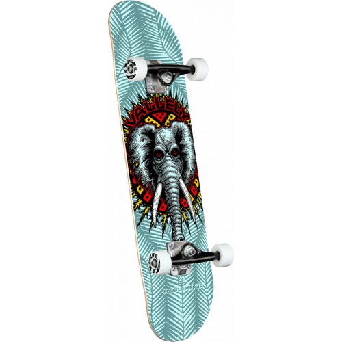 Powell Peralta Vallely Elephant Blue Complete Skateboard - 8.25 x 31.95