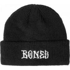 Beanie BONES WHEELS Stitch Black