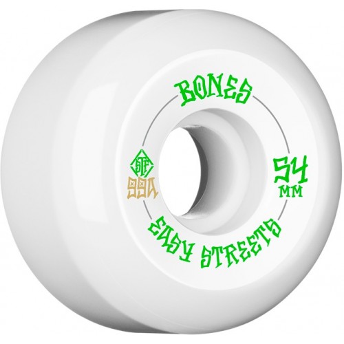 BONES WHEELS STF Easy Streets Skateboard Wheels V5 54mm 99a 4pk