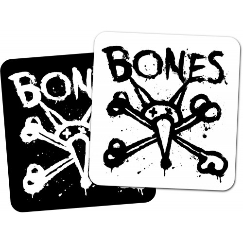 BONES WHEELS Vato Op Square 10cm Single Sticker