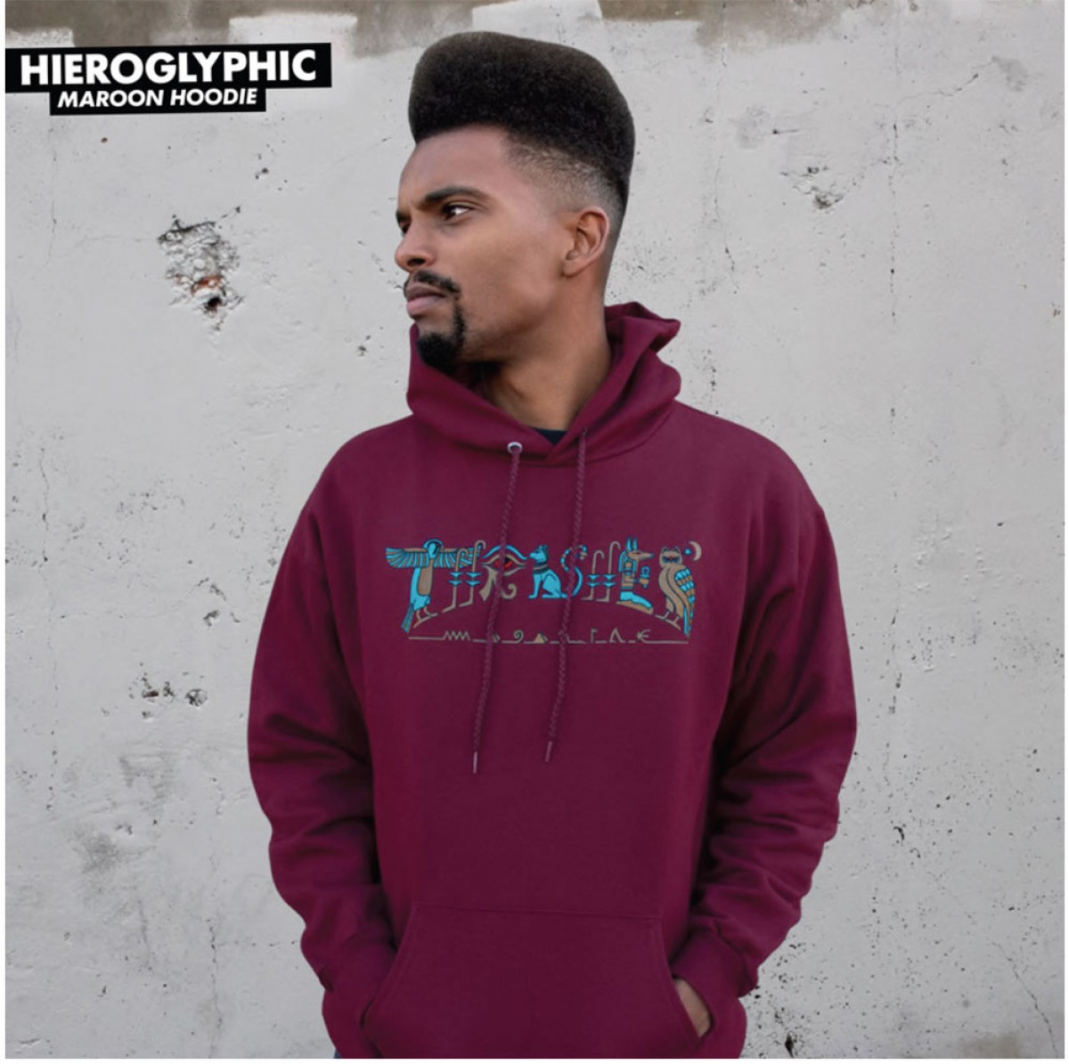 Thrasher egyptian hoodie cheap