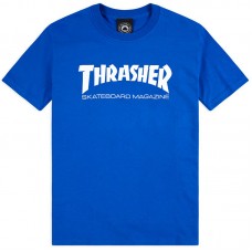 Triko Thrasher T-S Skate Mag Royal Blue