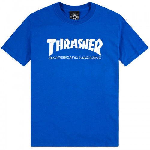 T-shirt Thrasher T-S Skate Mag Royal Blue