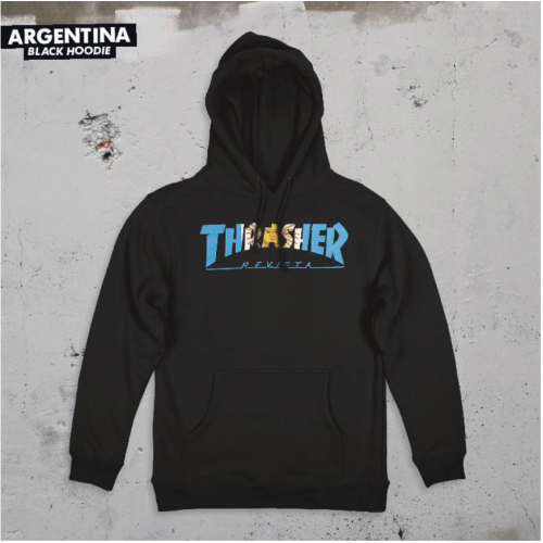 Thrasher BTS 19 Argentina Thrasher Hood Black