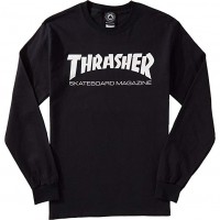 Triko s dlouhým rukávem Thrasher Skate Mag L/S black