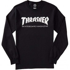 Thrasher Skate Mag L/S black