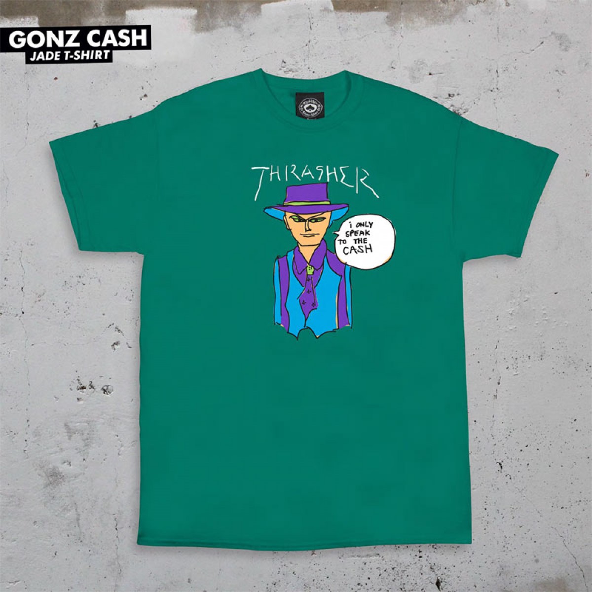 Triko Thrasher Gonz Cash Jade Holiday 2018 Ambassadors.eu
