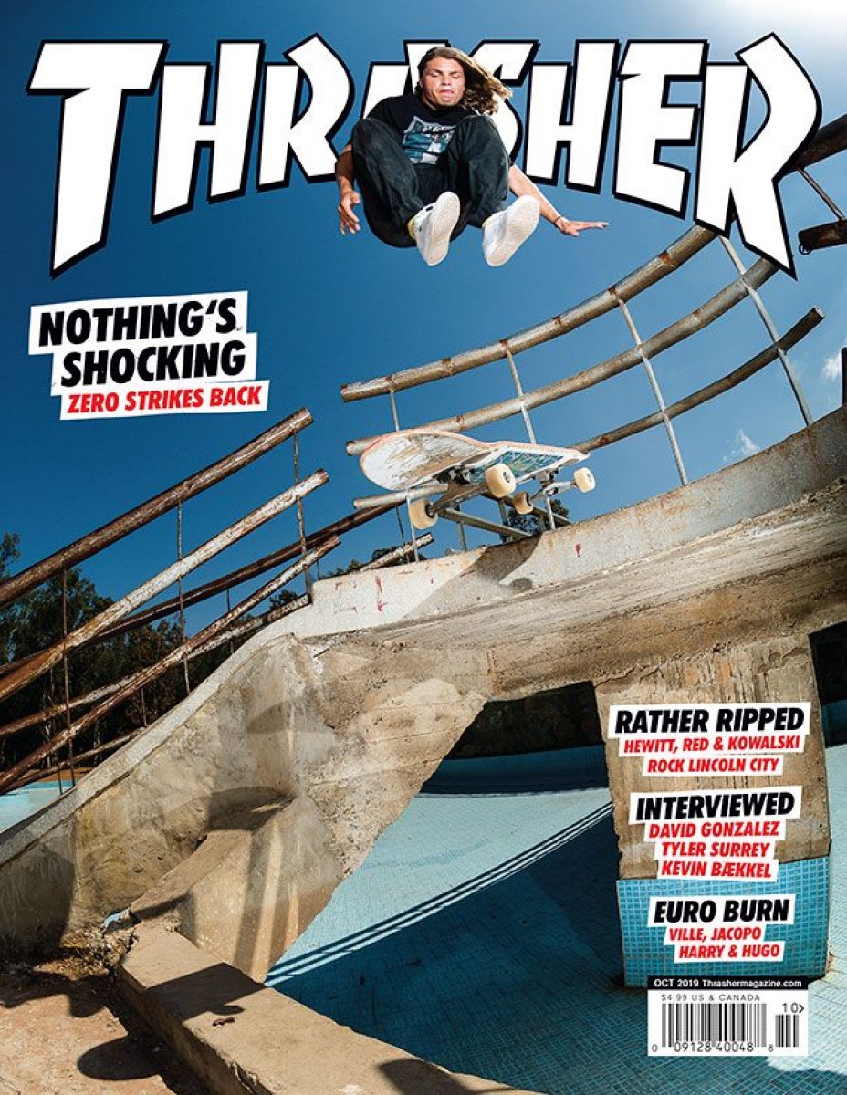 Thrasher Magazine October 2019 Ambassadors.eu