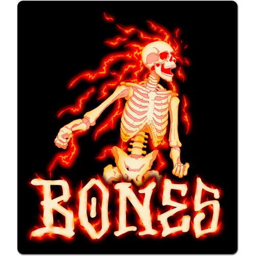 BONES WHEELS Blazer Sticker Single 10 x 9cm