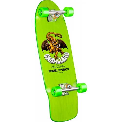 Bones Brigade® Steve Caballero Dragon Reissue Deck Complete Skateboard Green
