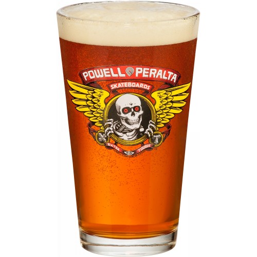 Powell Peralta Winged Ripper Pint Glass