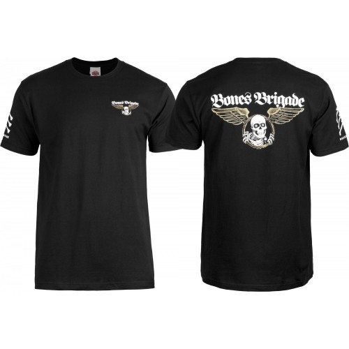 tričko BONES BRIGADE: An Autobiography - Černé Black