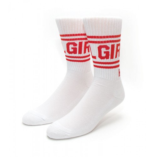 Ponožky GIRL JOCK SOCKS / WHITE