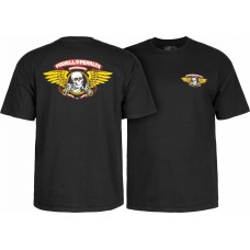 tričko Powell Peralta Winged Ripper T-shirt - Černé Black