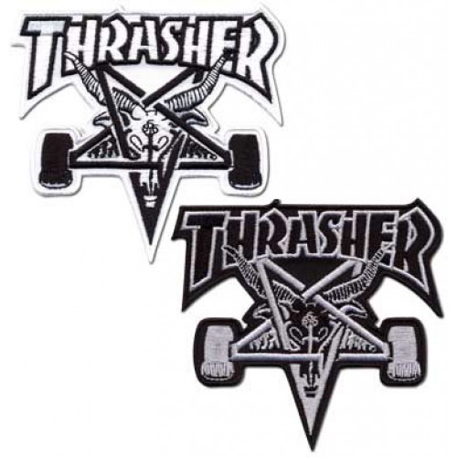 Nášivka Thrasher Sk8 Goat logo