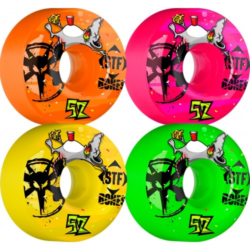 Kolečka BONES STF Party Pack Asst 52mm  V1