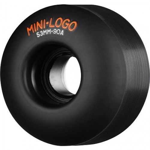 Kolečka MiniLogo 53mm 90A Hybrid Black