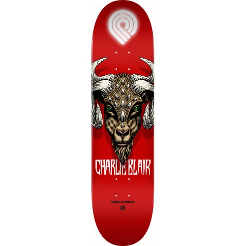 Powell Peralta Pro Charlie Blair Goat Skateboard Deck - Shape 242 - 8 x 31.45