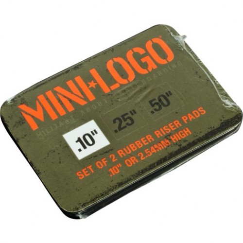 Podložky Mini Logo 2.54 mm plast (0.10")