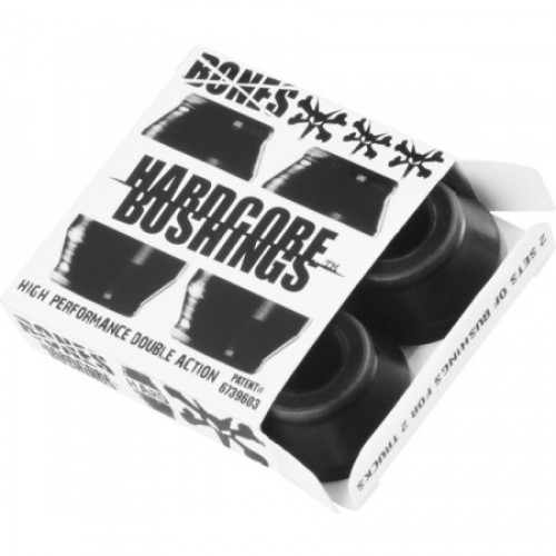 Bushings Bones Hard black/black (4 ks)