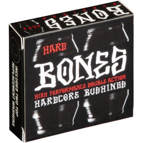 Bushings Bones Hard black/black (4 ks)