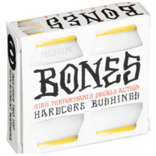 Bushings Bones Medium yellow/white (4 ks)