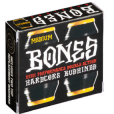 Bushings Bones Medium yellow/black (4 ks)