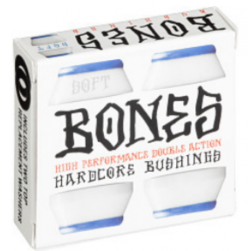 Bushings Bones SOFT blue/white (4 ks)