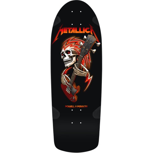 Decks Powell Peralta Metallica Collab Black 10.0