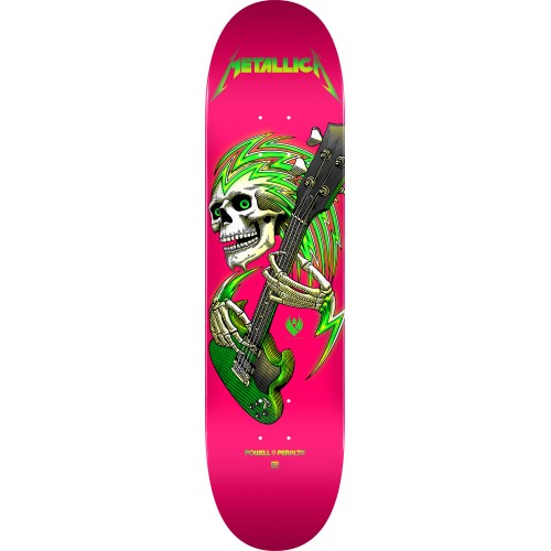 Deck Powell Peralta Metallica Collab Hot Pink 8.0 FLIGHT