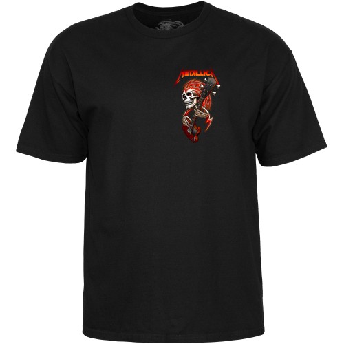 T-Shirt Powell Peralta Metallica Collab Black
