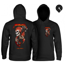 mikina Powell Peralta Metallica Collab černá Hoodie