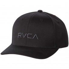 RVCA Flex Fit Cap black