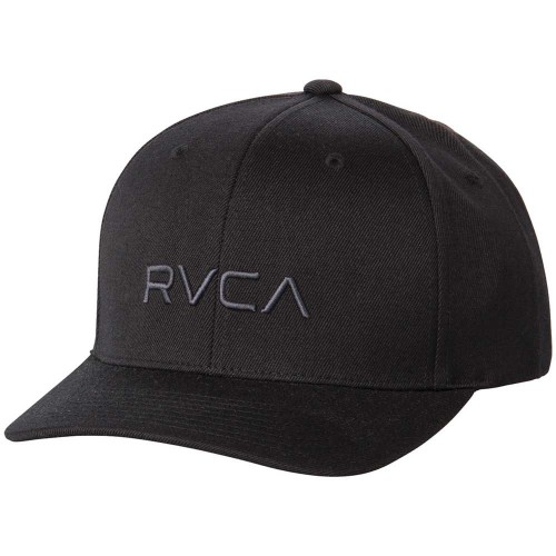 RVCA Flex Fit Cap černá