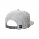 RVCA Commonwealth Snapback šedá / černá