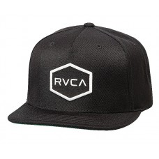 RVCA Commonwealth Snapback černá