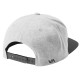 RVCA Twill Snapback II šedá / černá