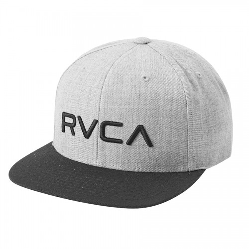 RVCA Twill Snapback II šedá / černá