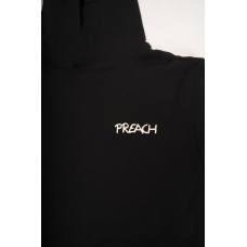 Preach Regular Question Hoody GOTS černá