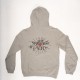 Preach Regular Broken Heart Hoody GOTS heather grey