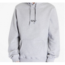 Preach Regular Broken Heart Hoody GOTS heather grey