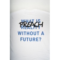 Preach Question Tee GOTS bílé 