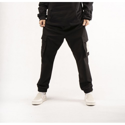 Preach Nylon Cargo Pants black