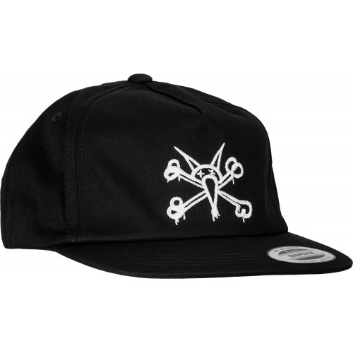 kšiltovka Powell Peralta Vato Rat Snapback Černá Black