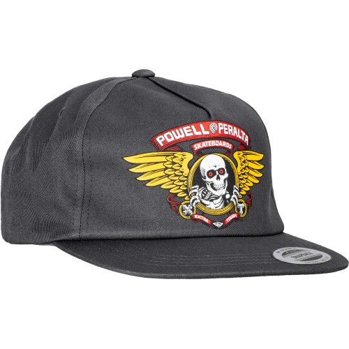 Kšiltovka Powell Peralta Winged Ripper Charcola