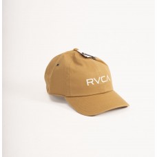 RVCA Staple Dad Hat světle hnědá