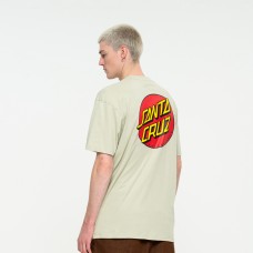 Santa Cruz Classic Dot Chest Tee nickel