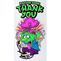 Triko Thank you Mind Blown Tee černé