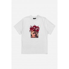 Wasted Paris Blotter Tee bílé